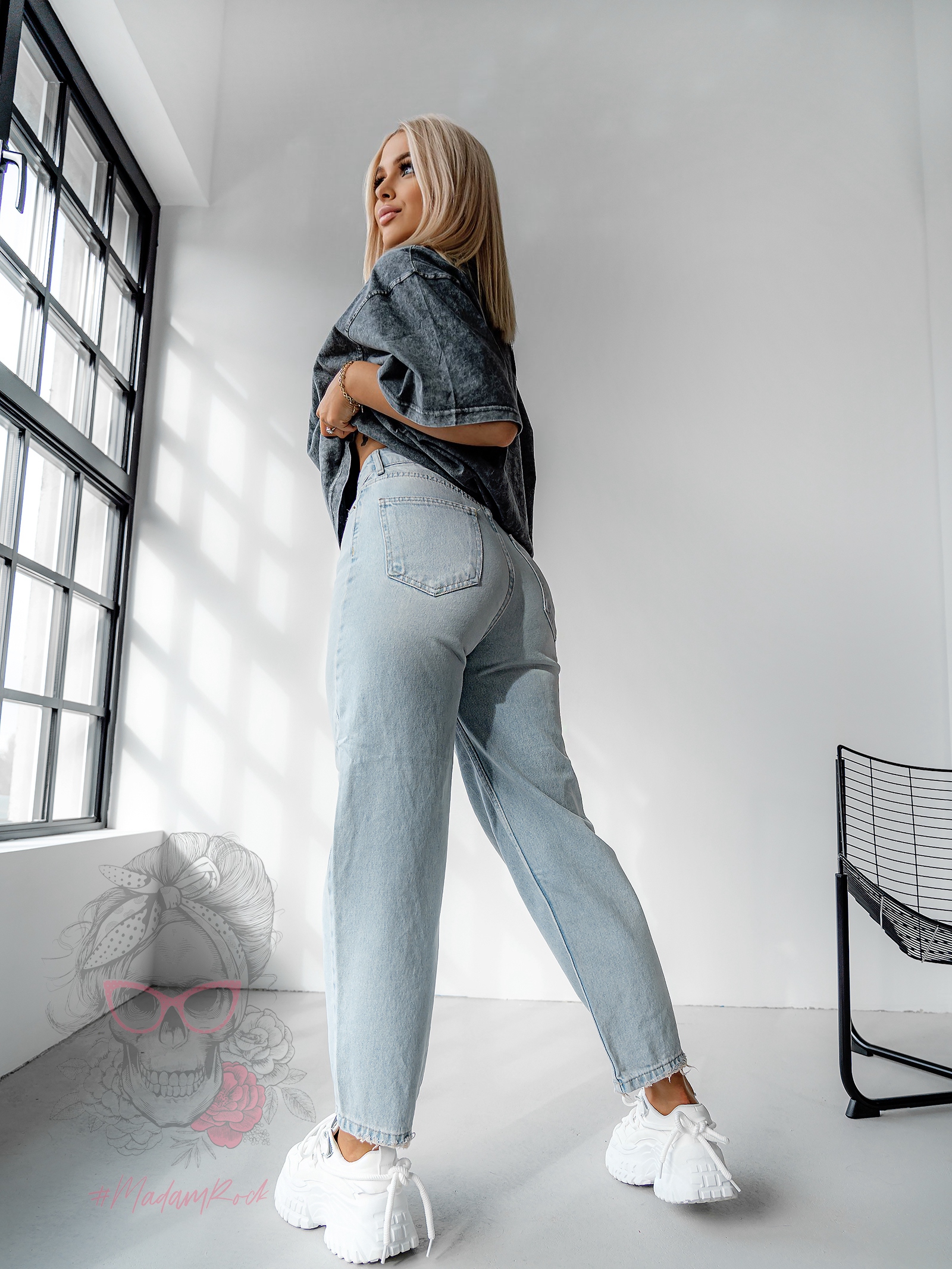 Spodnie jeansowe Terni niebieskie Spodnie jeansowe Terni niebieskie