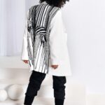 Marynarka MC Zebra biała