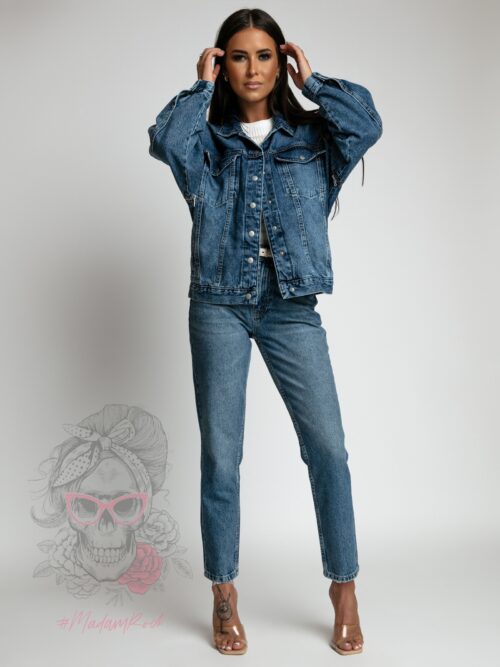 Kurtka jeansowa/ kamizelka Arrizona granatowa