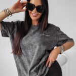 T-shirt dekatyzowany Balcia Ola Voga c.szary