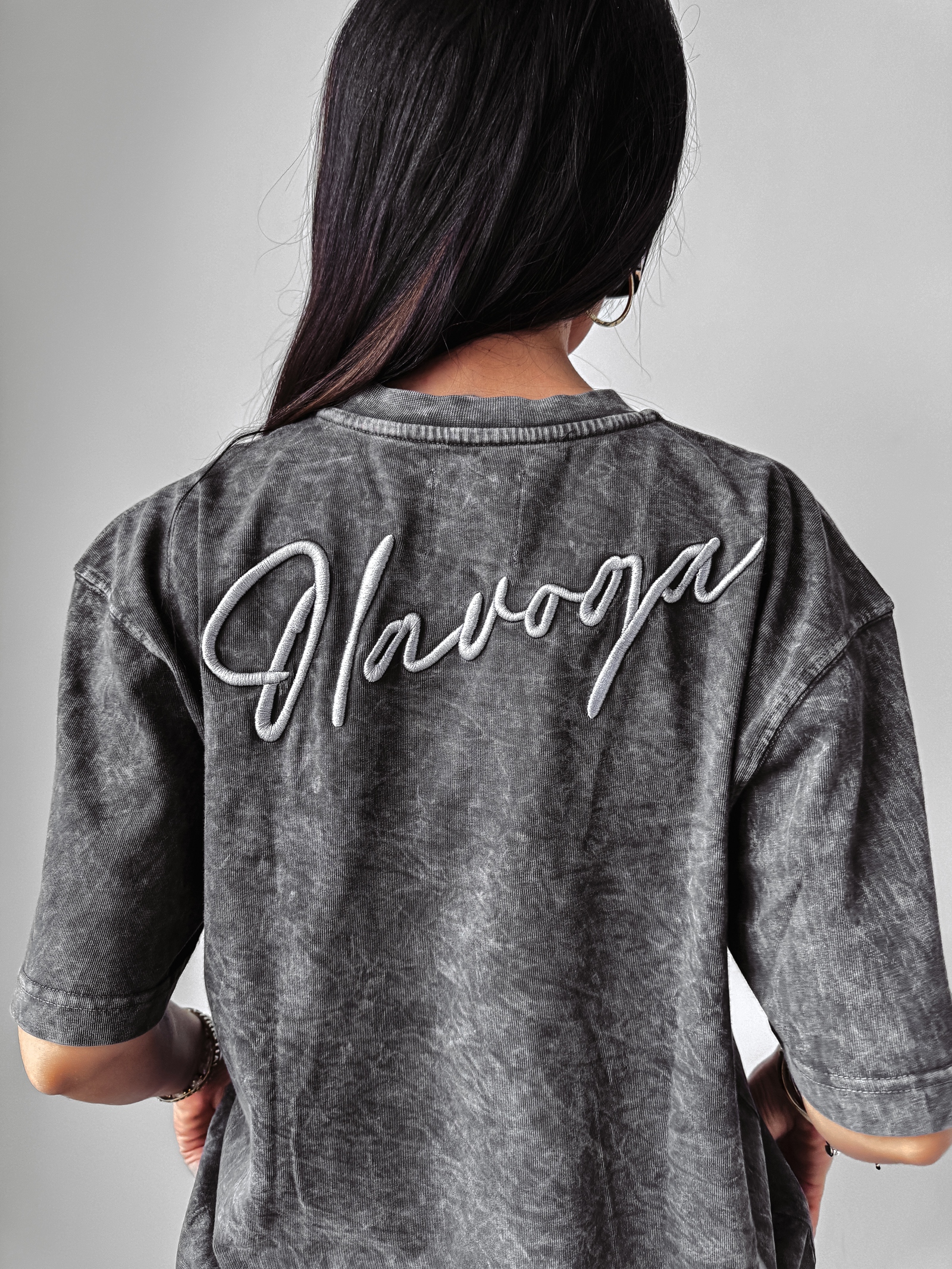 T-shirt dekatyzowany Balcia Ola Voga c.szary