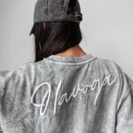 T-shirt dekatyzowany Balcia Ola Voga j.szary