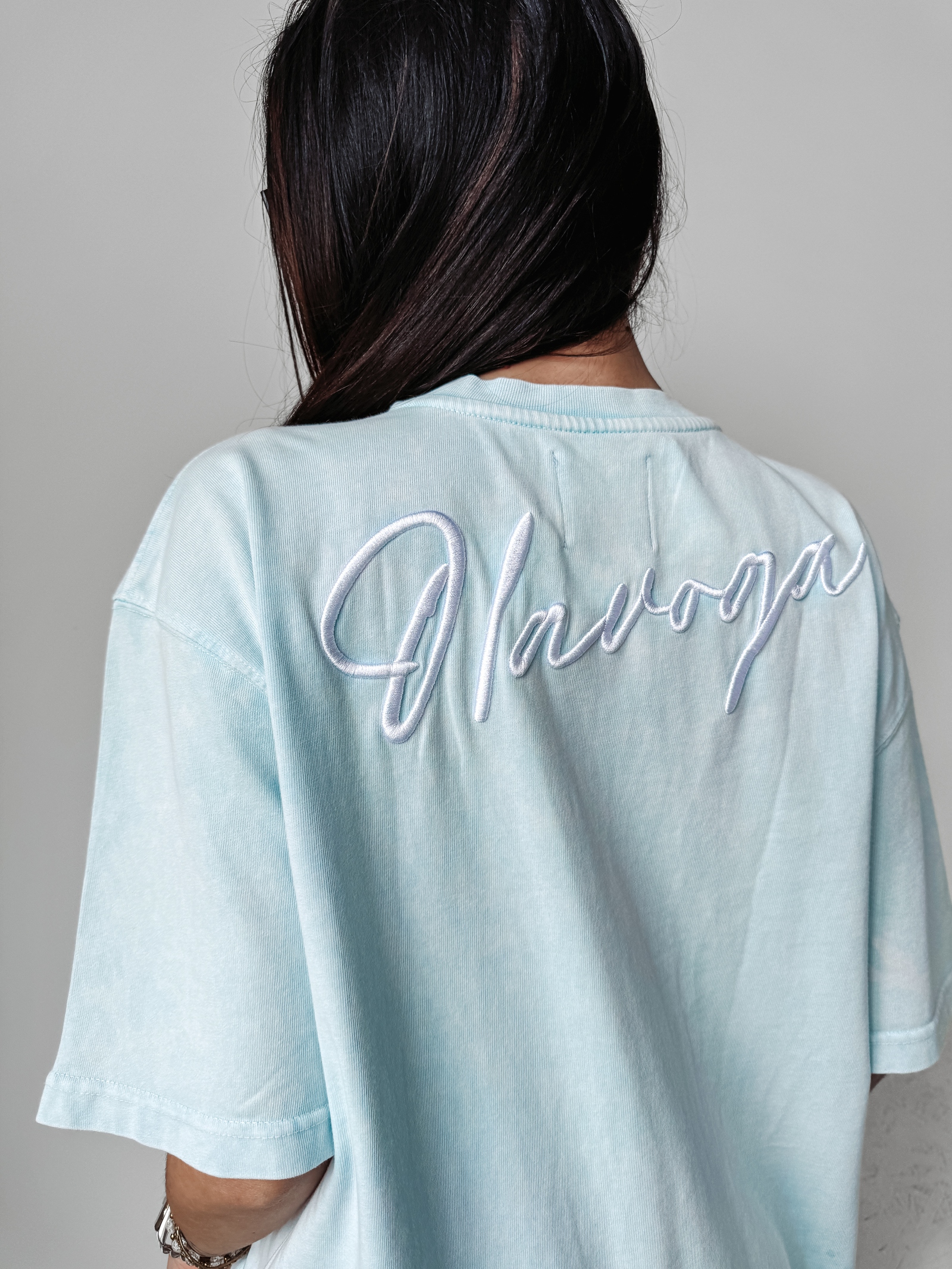 T-shirt dekatyzowany Balcia Ola Voga niebieski T-shirt dekatyzowany Balcia Ola Voga niebieski