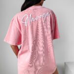 T-shirt dekatyzowany Balcia Ola Voga różowy