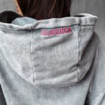 Bluza oversize z kapturem Peony Ola Voga szara