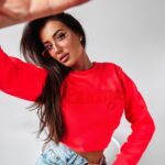 Bluza klasyczna Staley Ola Voga neonowy róż