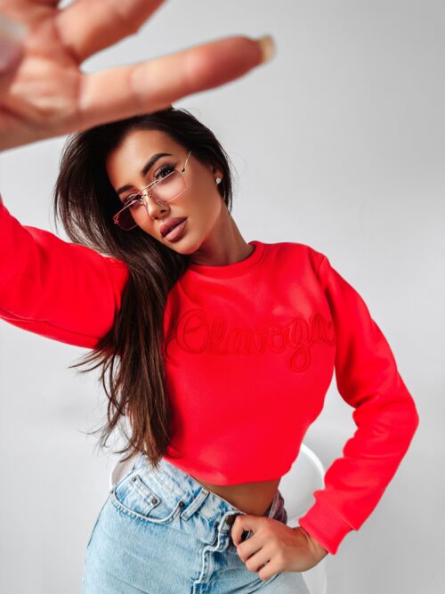 Bluza klasyczna Staley Ola Voga neonowy róż