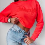 Bluza klasyczna Staley Ola Voga neonowy róż