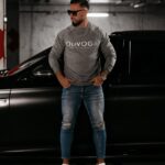 Bluza męska crewneck Aiden Ola Voga szara