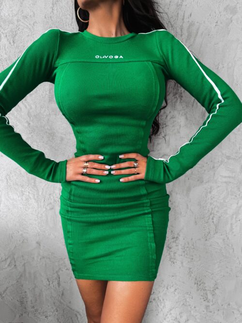 Sukienka dopasowana sportowa Rosalie Ola Voga zielona