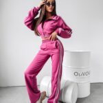 Komplet dresowy Mastic Set Ola Voga fioletowy