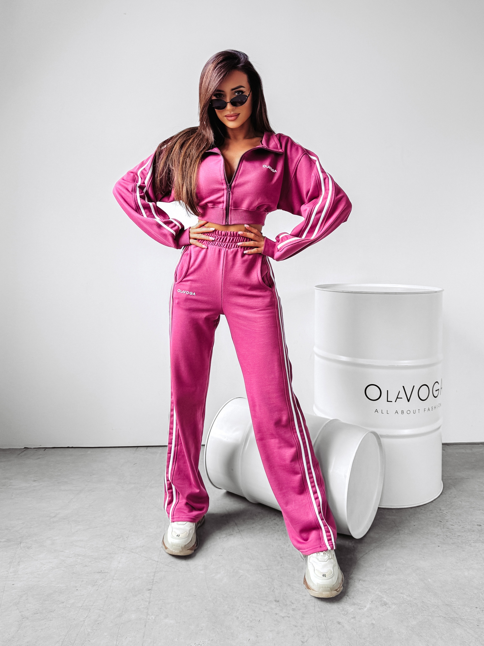 Komplet dresowy Mastic Set Ola Voga fioletowy