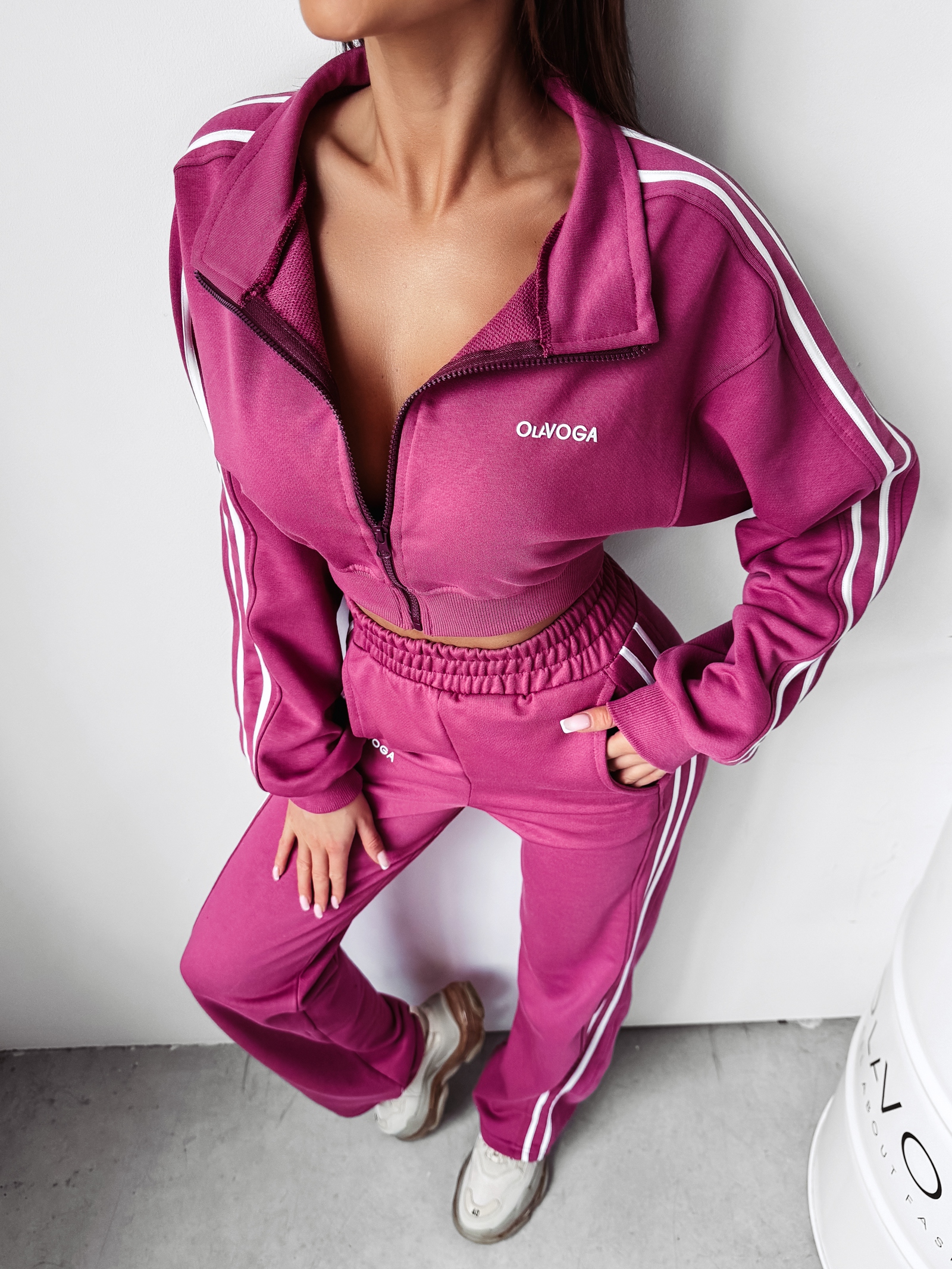 Komplet dresowy Mastic Set Ola Voga fioletowy