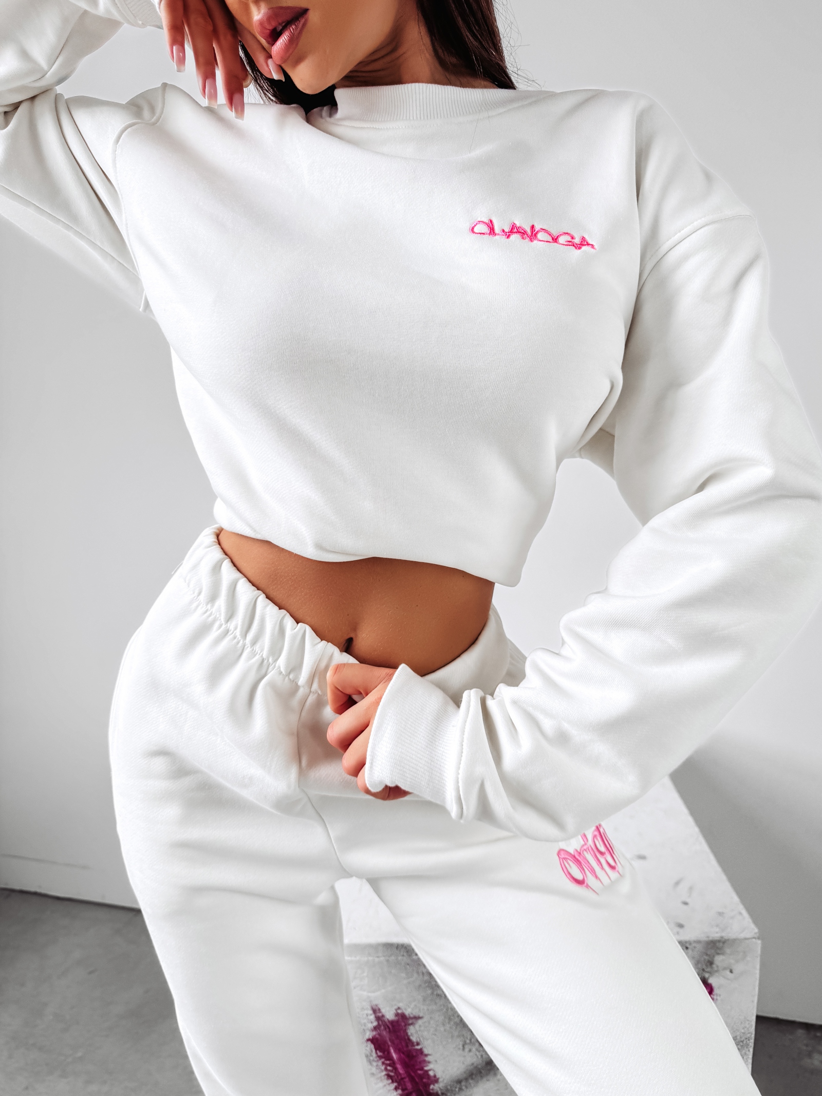 Komplet oversize Energize Ola Voga ecru