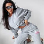 Komplet oversize Energize Ola Voga szary