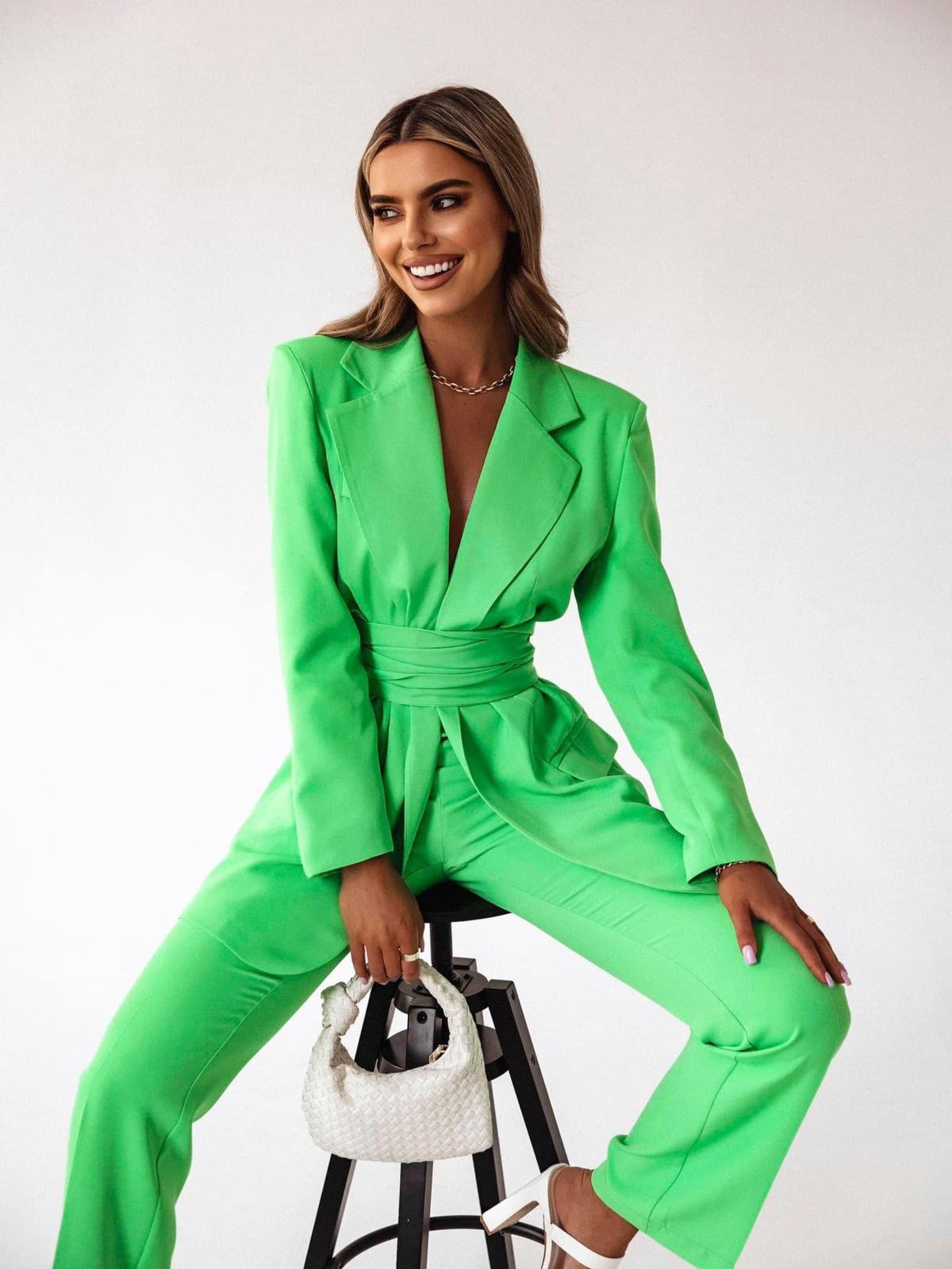 Komplet garniturowy Loreen zielony