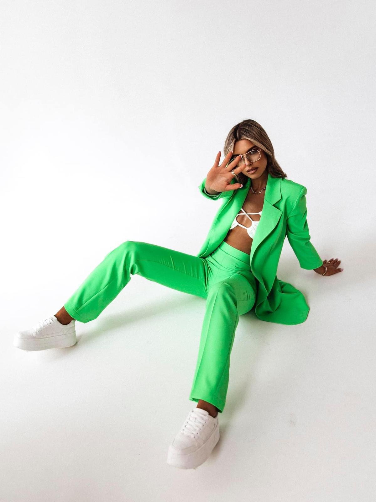 Komplet garniturowy Loreen zielony