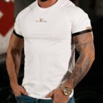 T-shirt męski bawełniany OVG Ola Voga biały