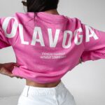 Bluza oversize Marbella Ola Voga różowa