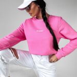 Bluza oversize Marbella Ola Voga różowa