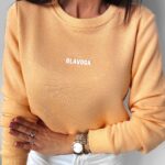 Bluza oversize Marbella Ola Voga brzoskwiniowa