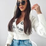 Bluza sweterkowa Vivis Ola Voga ecru