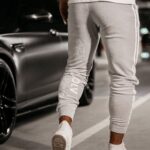 Spodnie dresowe męskie Joy Ola Voga j.szary