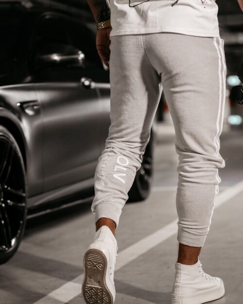 Spodnie dresowe męskie Joy Ola Voga j.szary