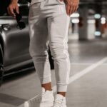 Spodnie dresowe męskie Joy Ola Voga j.szary