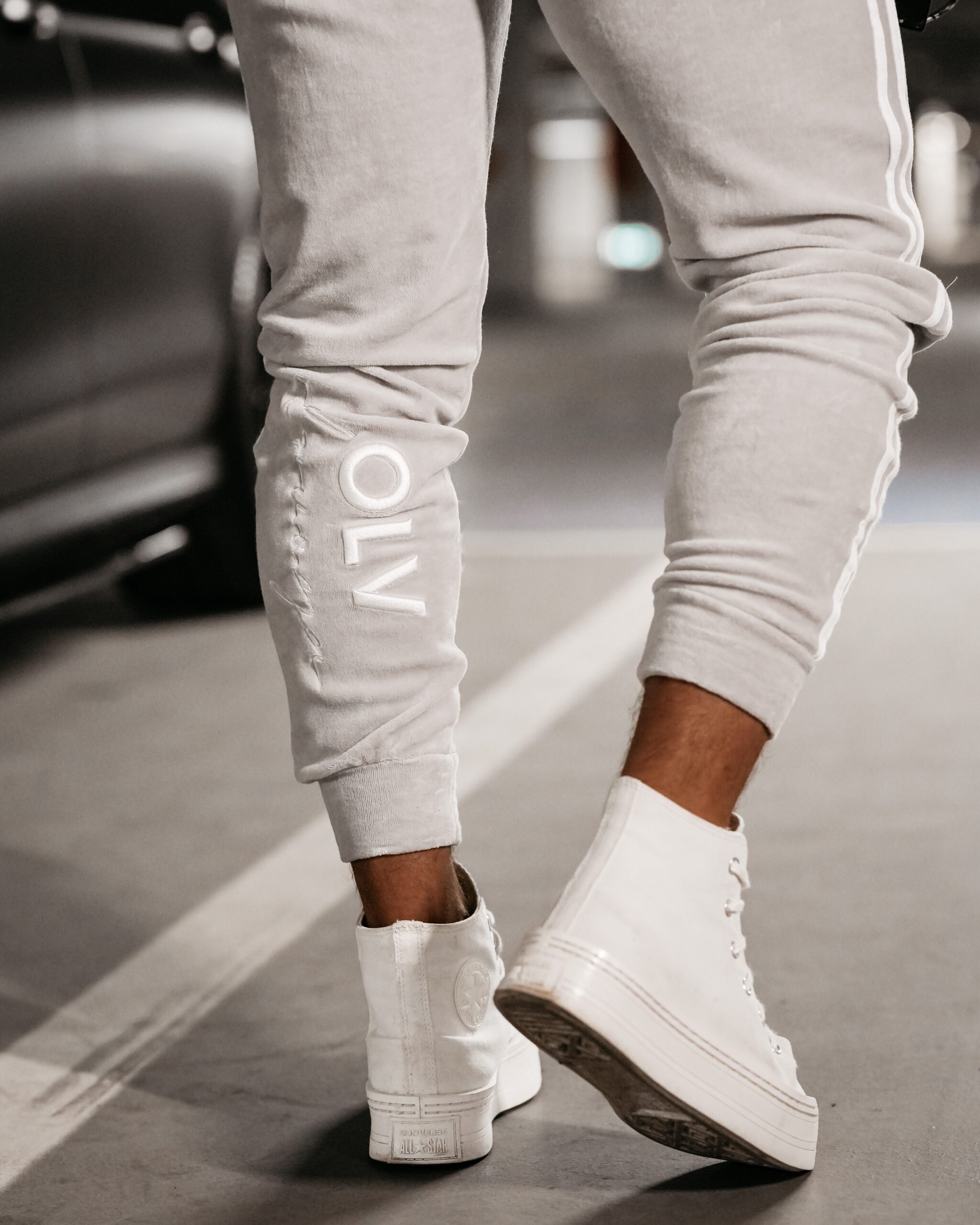 Spodnie dresowe męskie Joy Ola Voga j.szary Spodnie dresowe męskie Joy Ola Voga j.szary