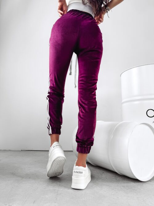 Spodnie sportowe Steam Ola Voga bordowe