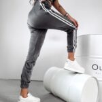 Spodnie sportowe Steam Ola Voga grafitowe