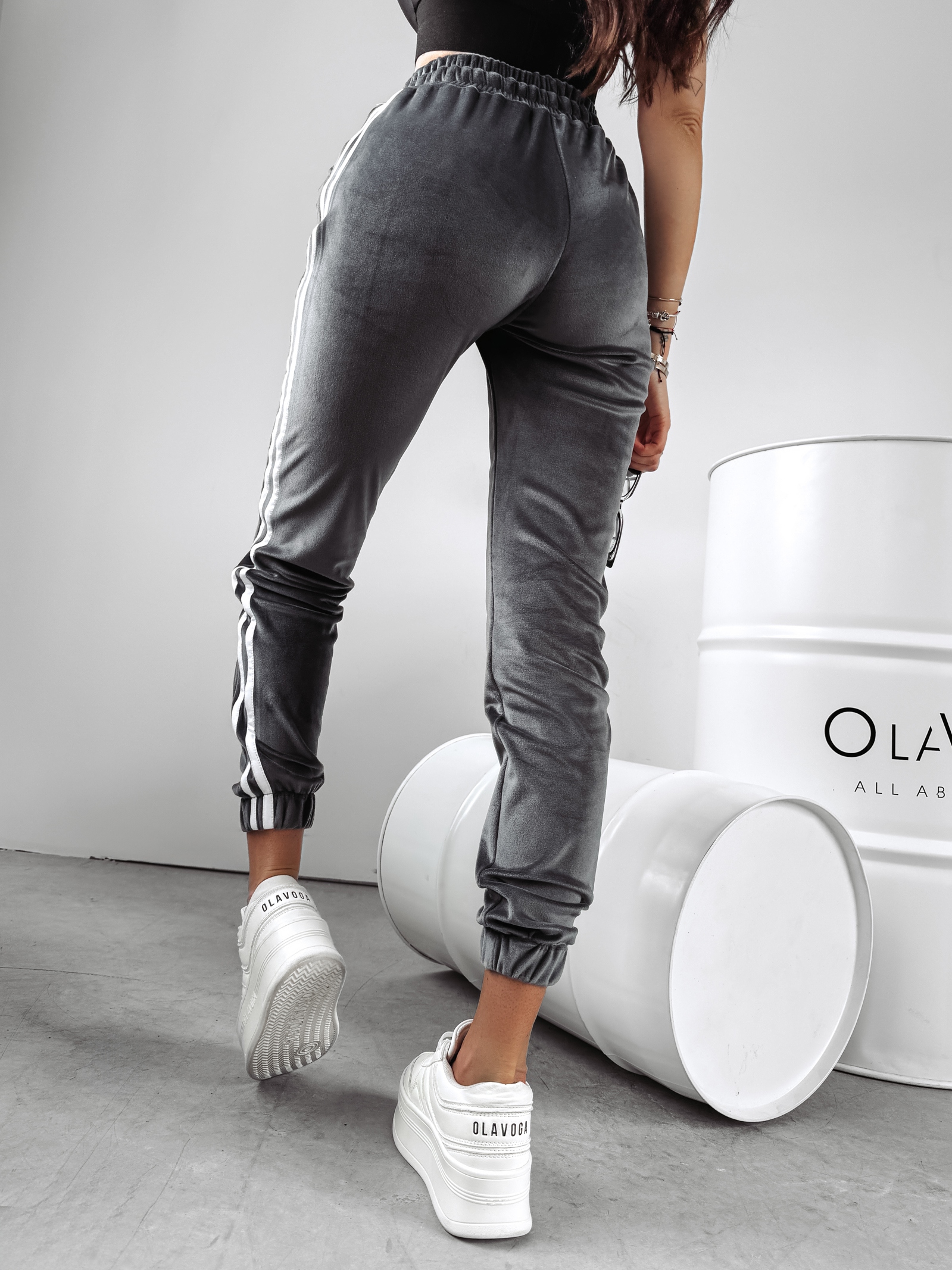 Spodnie sportowe Steam Ola Voga grafitowe Spodnie sportowe Steam Ola Voga grafitowe