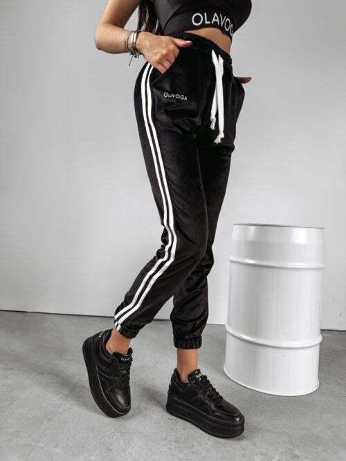 Spodnie sportowe Steam Ola Voga czarne