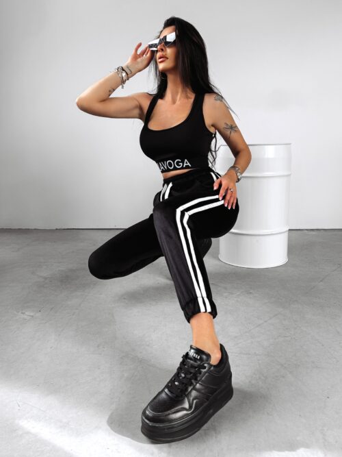 Spodnie sportowe Steam Ola Voga czarne