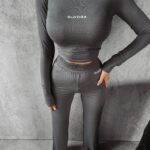 -wyprzedane-Komplet elastyczny JUICY Ola Voga c.szary