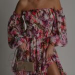 Sukienka wakacyjna NB Orchidea różowa