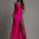 Sukienka maxi NB Ivas różowa