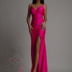 Sukienka maxi NB Ivas różowa