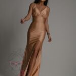 Sukienka maxi NB Ivas złota