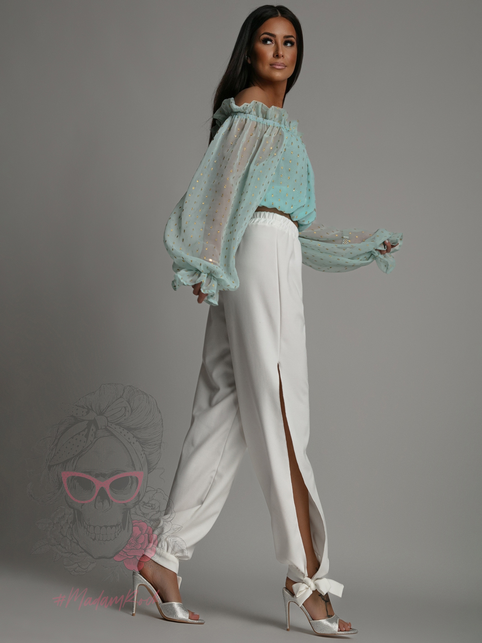 Bluzka wakacyjna NB Viwa miętowa