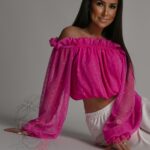 Bluzka wakacyjna NB Viwa różowa