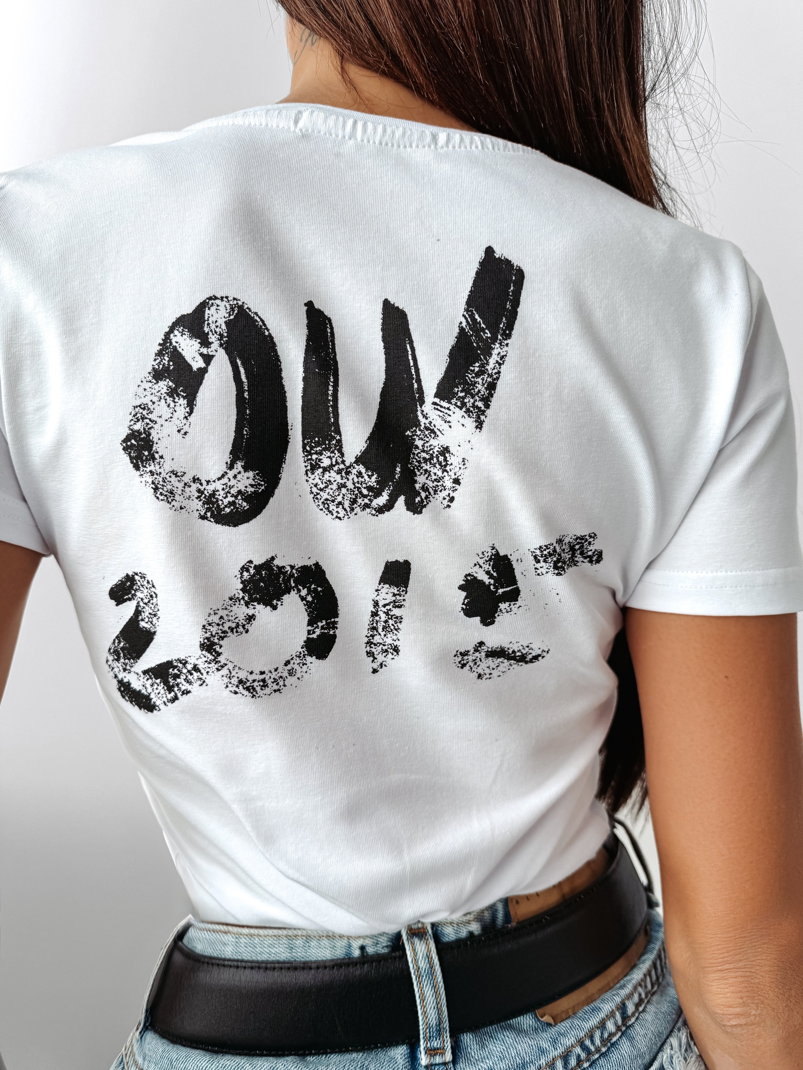 T-shirt przylegający Lush Ola Voga biały