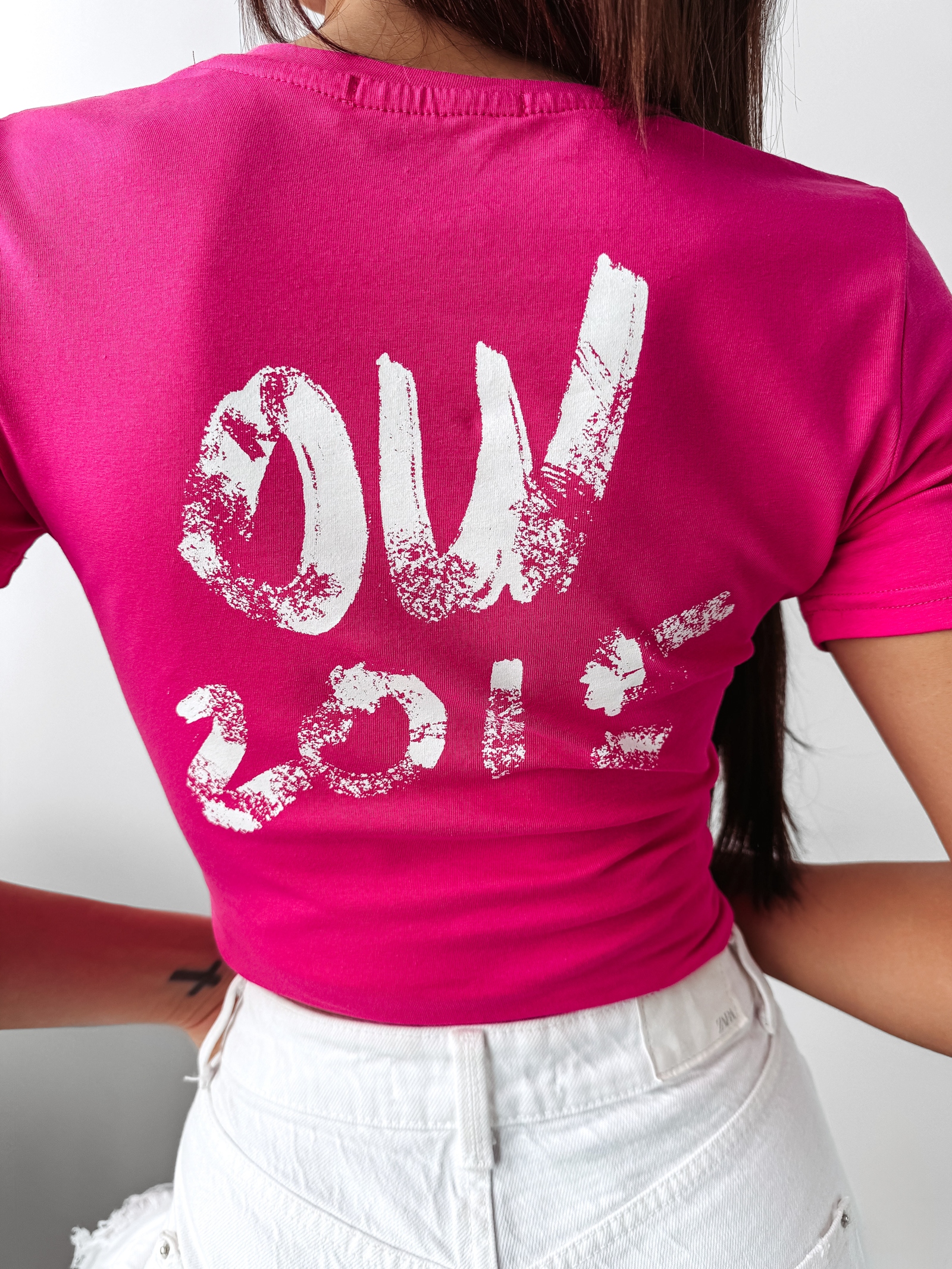 T-shirt przylegający Lush Ola Voga fuksja