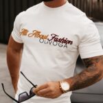 T-shirt męski bawełniany LA Ola Voga biały