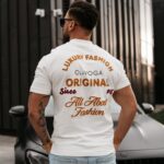T-shirt męski bawełniany LA Ola Voga biały
