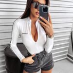 Body elastyczne Close Ola Voga białe