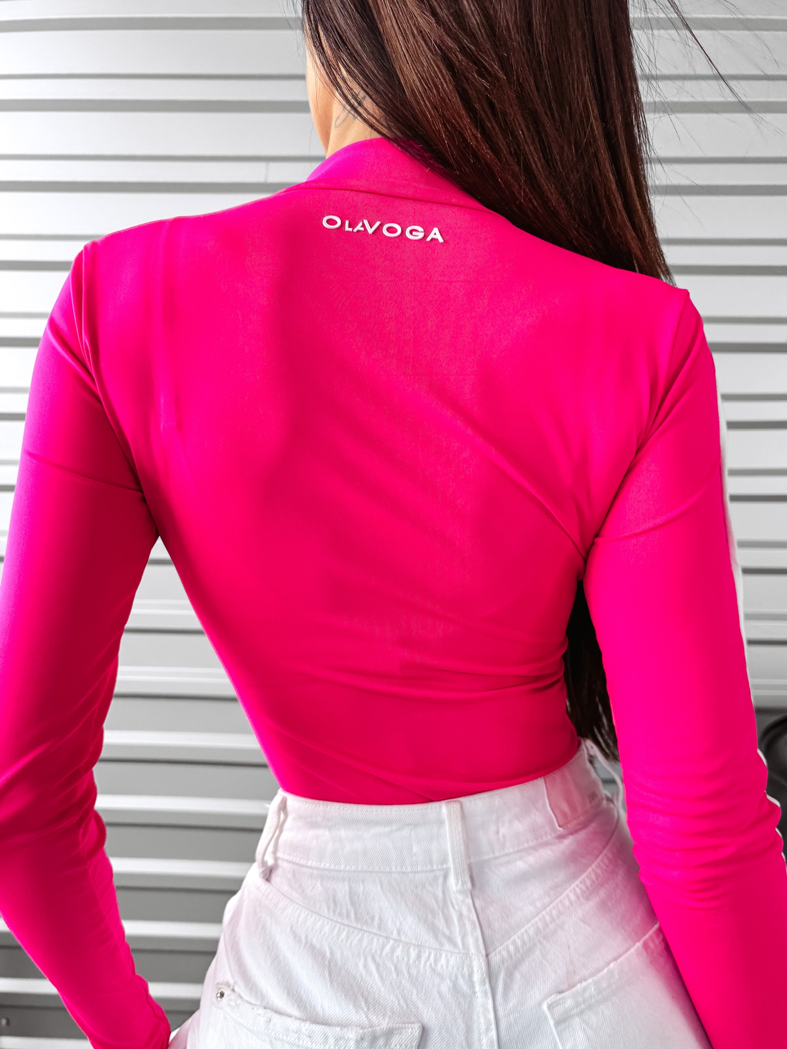 Body elastyczne Close Ola Voga amarantowe