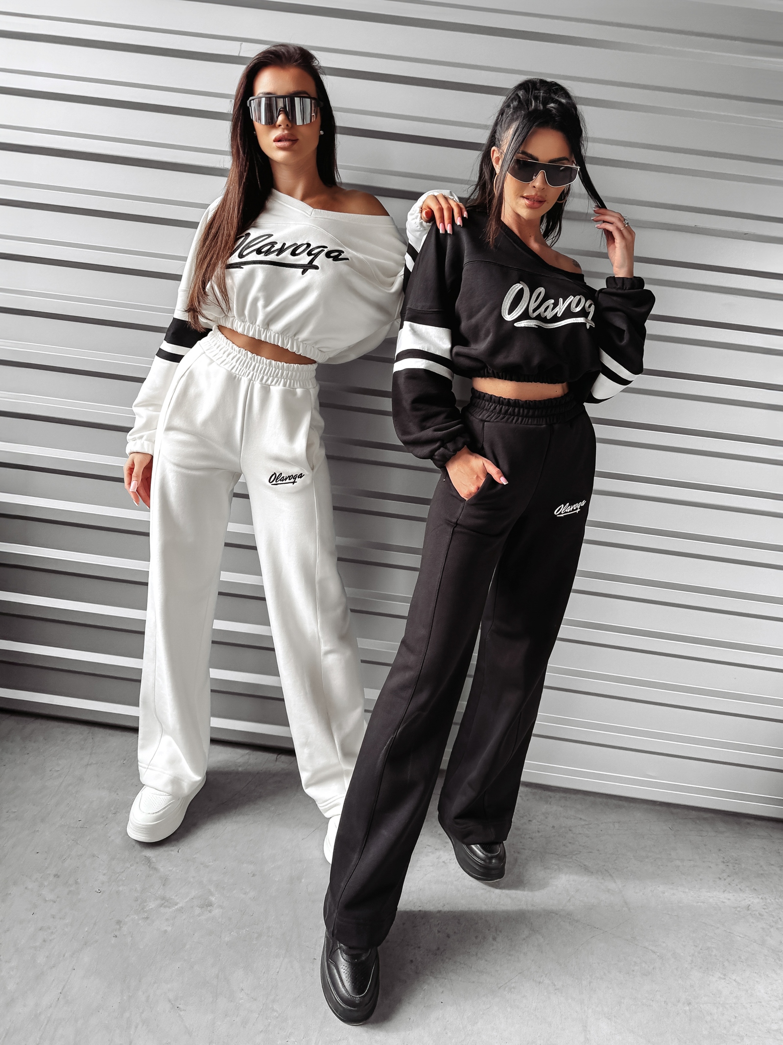 Komplet damski dresowy Royal Ola Voga czarny