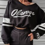 Komplet damski dresowy Royal Ola Voga czarny